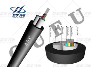 80/120 MINI ADSS 2-12 core optic fiber cable  ASU mini Ӕз